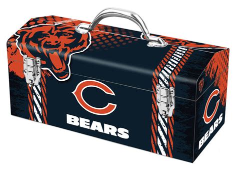 sainty international chicago bears 16.3 in nfl tool box steel|Tool Box .